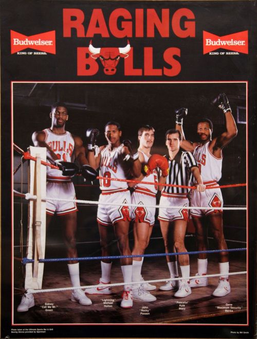 RAGING BULLS Featuring Sidney “Call Me Mr.” Green, “Lightning” Michael Holton, John  “Rocky” Paxson, “Peaceful” Kyle Macy and Gene “Maximum Security” Banks. 