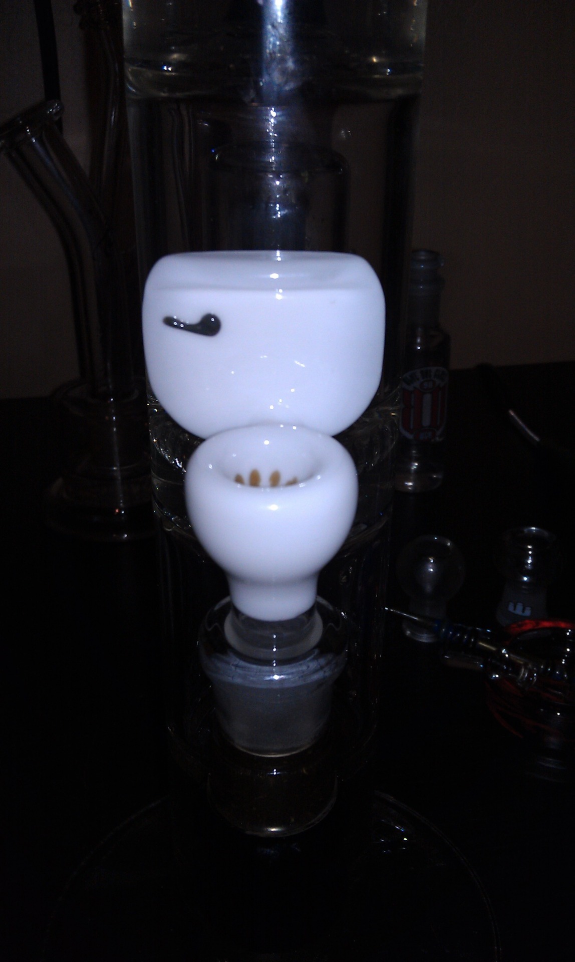 stoneddaily:  I welcome my brother’s new slide Elvis to the family! It looks just