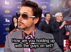 fuck-kirk:celestialcow:That’s not Robert Downey Jr. That’s Tony Stark.theyre pretty much the same pe