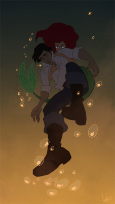 pixiedust-paycheck:  kisskicker:  Whoopsie, turns out that Ariel was one of the old-school, prince-drowning mermaids. Sorry, Eric!  I don’t know how to feel about th-JUST KIDDING THIS IS FUCKING RAD 