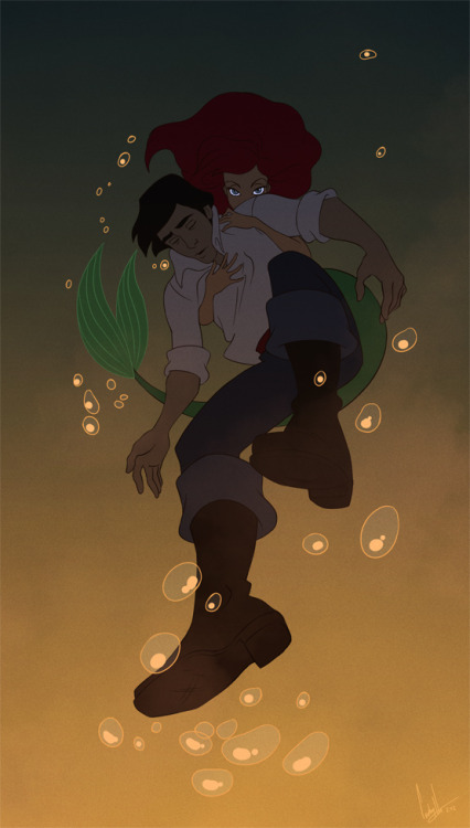 pixiedust-paycheck:kisskicker:Whoopsie, turns out that Ariel was one of the old-school, prince-drown