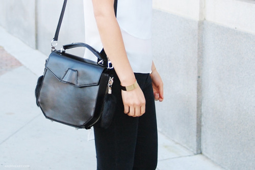 what-do-i-wear:  Zara shirt // Alexander Wang Devere Bag // Jil Sander Oxfords  (image: andyheart) 