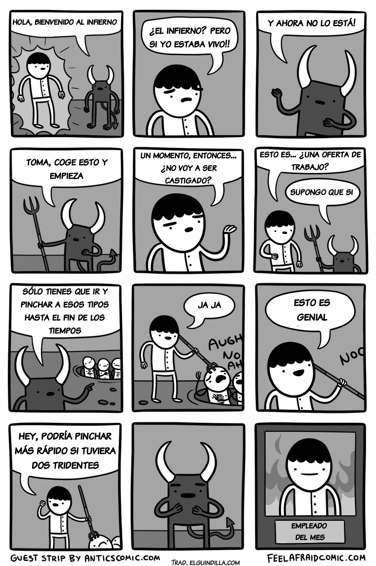 dandolepalpiso:  Eso me pasará a mí cuando vaya al infierno. 