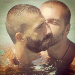 hotgaycouples:  Beards and Sea… perfect. 