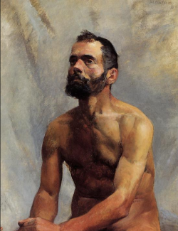 antonio-m:  Academic nude studyHenri de Toulouse-Lautrec,