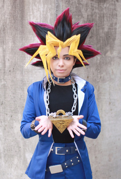 martininamerica:  katyanoctis:  Cosplay - Yugi 2 by *TechnoRanma Seriously one of THE best Yugi cosplays I’ve ever seen O.O THAT WIG.  Amazing.