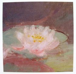 lesfoudres:  (via Claude Monet LE NINFEE ROSA (Detail II) Lithograph) 