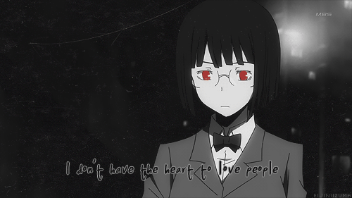 alicenakiri:  I don’t have the heart to love people, so I can bear this voice forever.