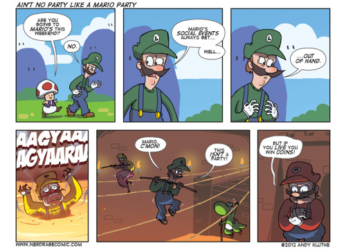 Ain’t No Party Like a Mario Party[via: Nerd Rage]