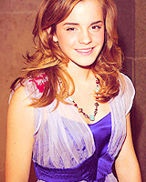   Emma Watson in colours - any variation of pink/purple 