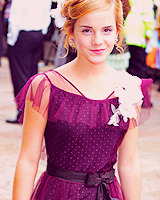   Emma Watson in colours - any variation of pink/purple 