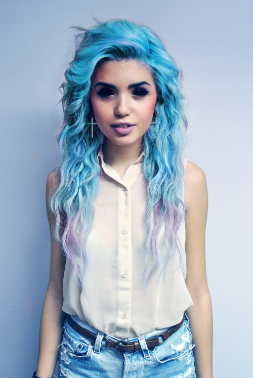 I lav her hair