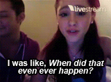 fallenforgrande:  Ariana and Frankie’s reaction to seeing my edit of her and Justin