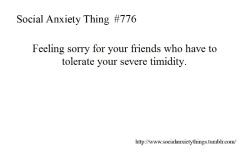 Social Anxiety Things