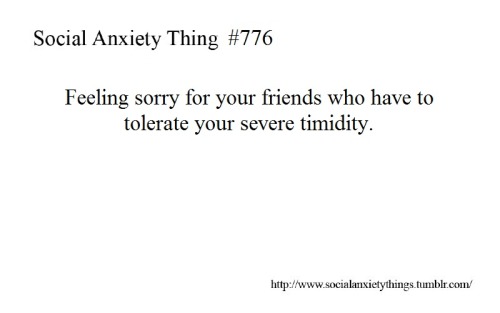 Social Anxiety Things