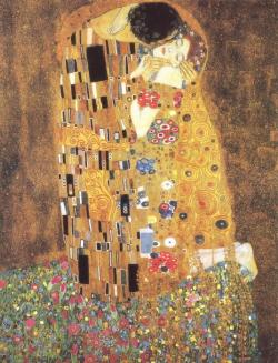 kelsiweis:  The Kiss by Gustav Klimt 
