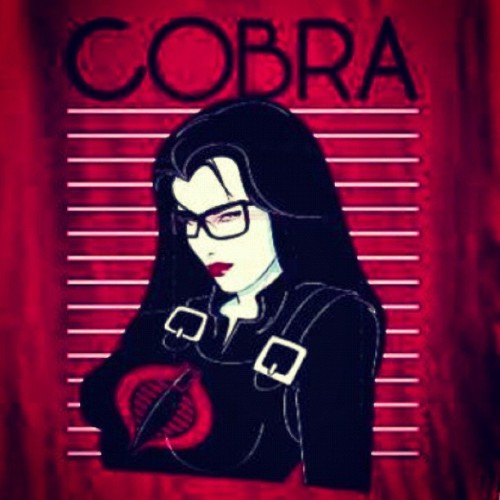 doctornvrmore:  #Baroness #COBRA #GIJOE #tshirt #nerd #geek #fashion #80s #cartoon (Taken with instagram) 