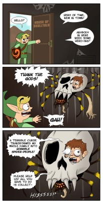 sempervirens7:  The Legend of Zelda: Ocarina of Nightmares by Dorkly   