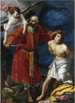 necspenecmetu:  Matteo Rosselli, The Sacrifice of Isaac, 17th century 