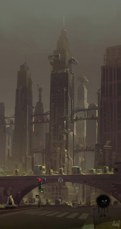 animationart: Aurelien Predal I love looking at spectacularly made art like this, makes me want to t