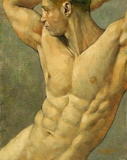 antonio-m:  Figure StudyRon Griswoldoil on canvas 