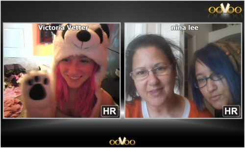 Me and vicki, with a small appearance of my mom and my dog bentley