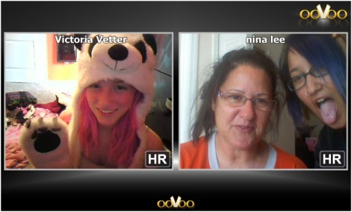 Me and vicki, with a small appearance of my mom and my dog bentley