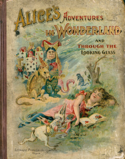 lady-marina:   Alice’s adventures in Wonderland and Through the looking-glass  Author: Carroll, Lewis, 1832-1898Tenniel, John, 1820-1914 ( Illustrator )Publisher: Macmillan and Co. ( New York )  