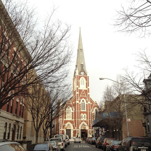 I love this block in #greenpoint (Taken with instagram)