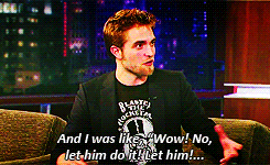 Robert Pattinson Says Stuff Sometimes