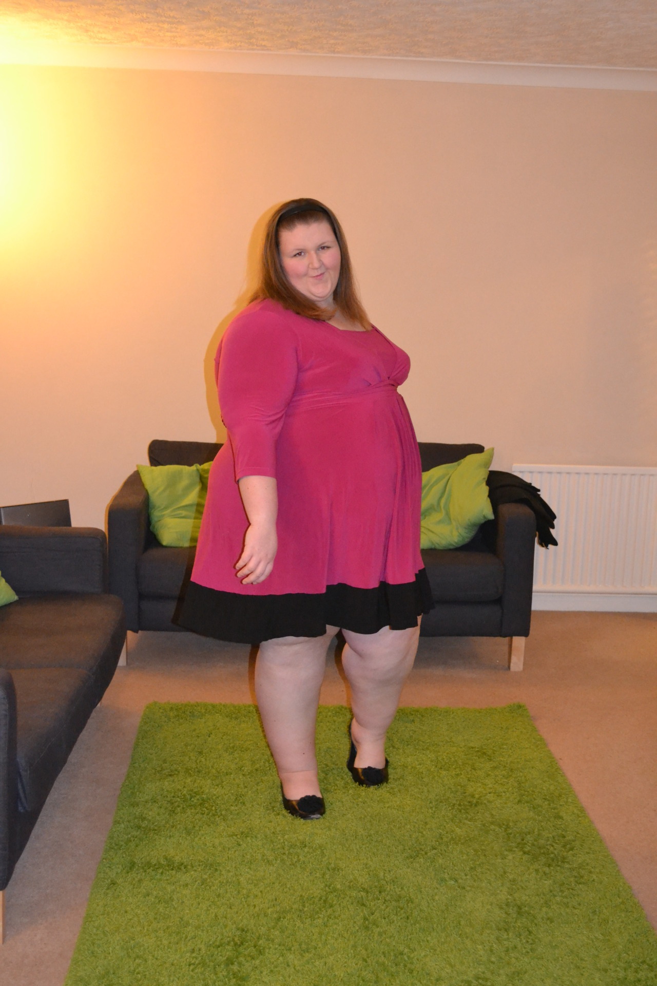 chubblynatasha:  Rather terribly fond of this dress! Oh so fun to spin around in