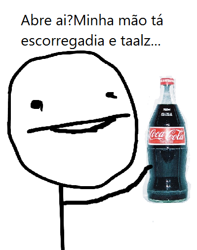 Só eu que tenho a capacidade de não conseguir abrir uma tampa?