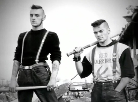 fixin-do-die:  :         Members of the Red Warriors, an antifascist gang in France,