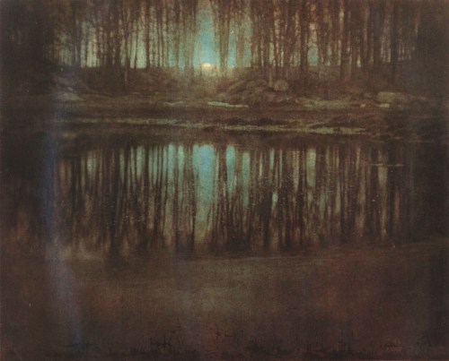 2ette: Edward Steichen, The Pond—Moonlight (Mamaroneck, New York), 1904. Source: American Photography—MoMA (Yale Visual Resources Collection) where is my Sayang, miss you so much Darling and am so sad without you 