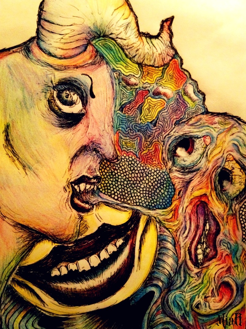 jump into my mouth and breathe the stardust ~>