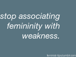 yamino:   stop associating femininity with