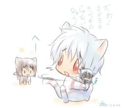 piggyhoho:  Shion: “Nezumi is not food!”