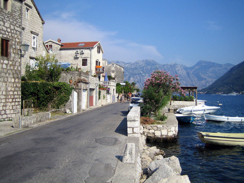 by Siniša Vlaisavljević on Flickr.The small coastal town of Sutomore in Montenegro.