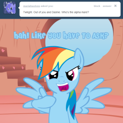 Asksparklesanddashie:  But We Know That I’m 20% Coole- Ow, Hey! What Did Ya Throw