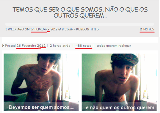  Notaram a diferença? viram o que um rostinho bonito pode fazer? E depois tem pessoas