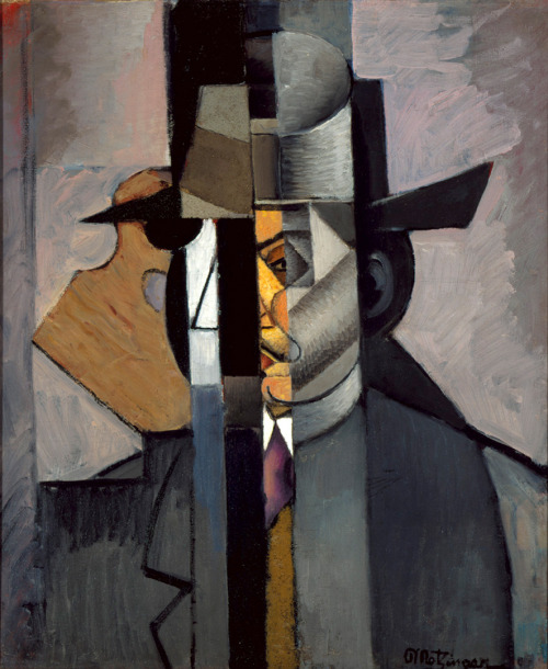 Portrait of Albert Gleizes, by Jean Metzinger, Leonard Hutton Galleries, New York City.