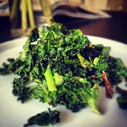 Kale chips!