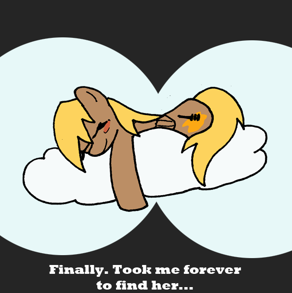 A little comic for the second hottest pegasus pony out there. Honey Dip. (hottest