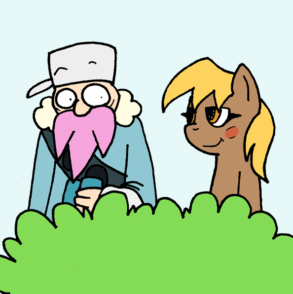 A little comic for the second hottest pegasus pony out there. Honey Dip. (hottest