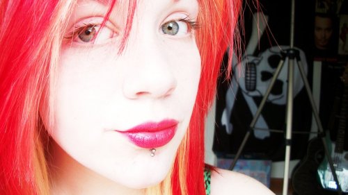 thegirlsofmydreams:  Red and white like the Danish flag by ~AnokiPirate