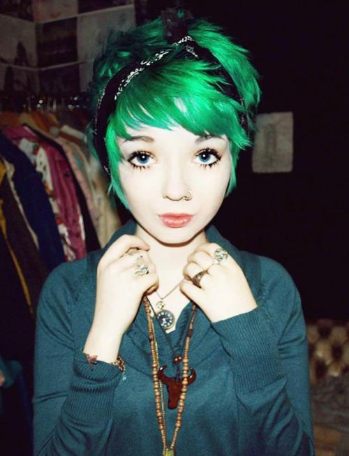 pt3rodactyl:  This girl looks straight up like a little pixie. She’s adorable!  Ahhh I wish I had the capacity to be this cute.