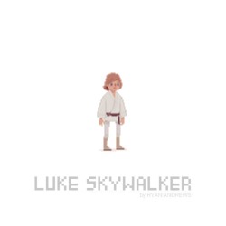 koldunkisloty:  Star Wars Pixel Art -by Ryan