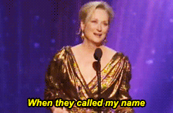 dardeile:  Meryl Streep accepting her third Oscar for The Iron Lady at the 84th