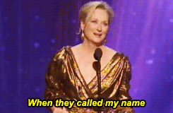 Dardeile:  Meryl Streep Accepting Her Third Oscar For The Iron Lady At The 84Th