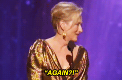 dardeile:  Meryl Streep accepting her third Oscar for The Iron Lady at the 84th